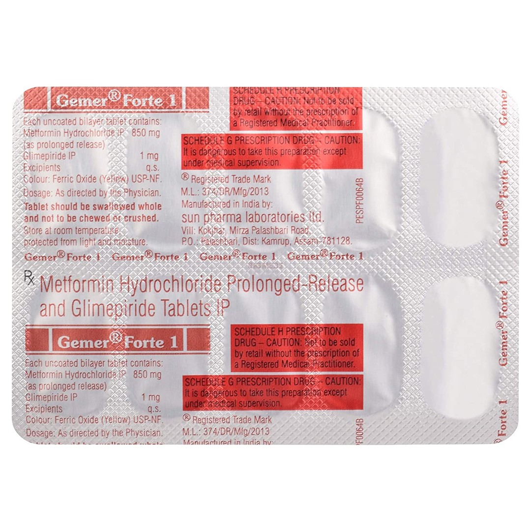 Gemer Forte 1 Tablet PR