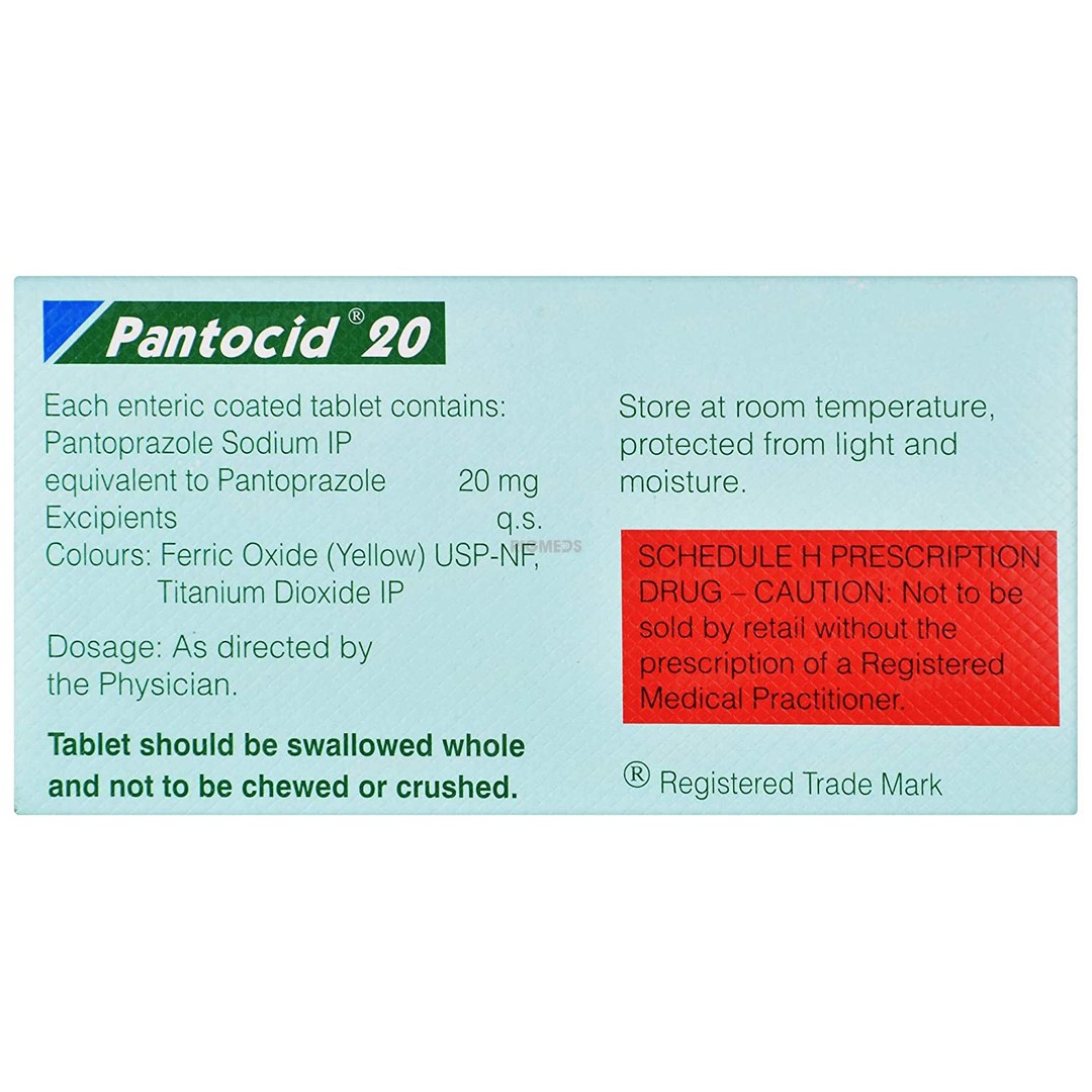 Pantocid 20 Tablet