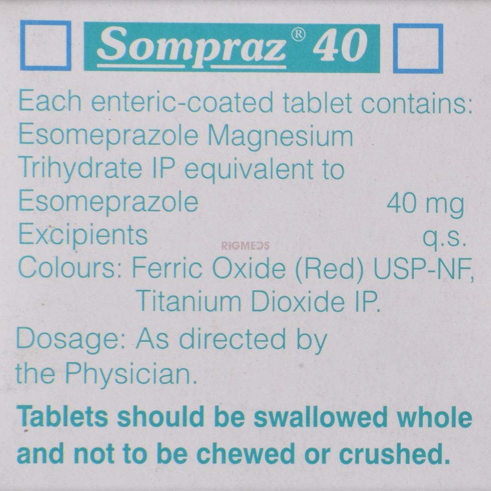 Sompraz 40 Tablet