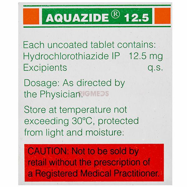 Aquazide 12.5 Tablet