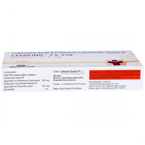 Cefakind CV 250 Tablet