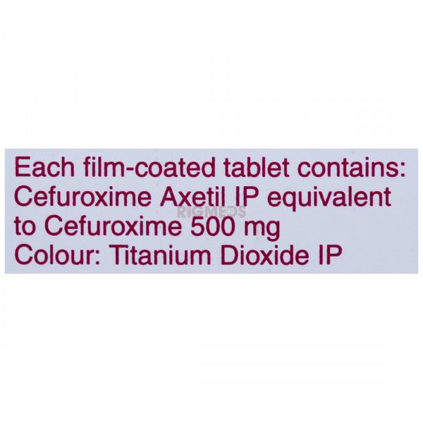 Ceftum 500Mg Tablet