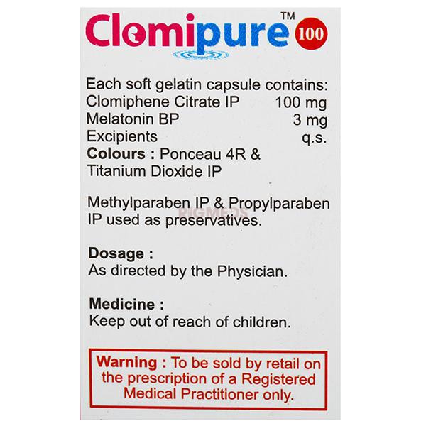 Clomipure 100 Capsule