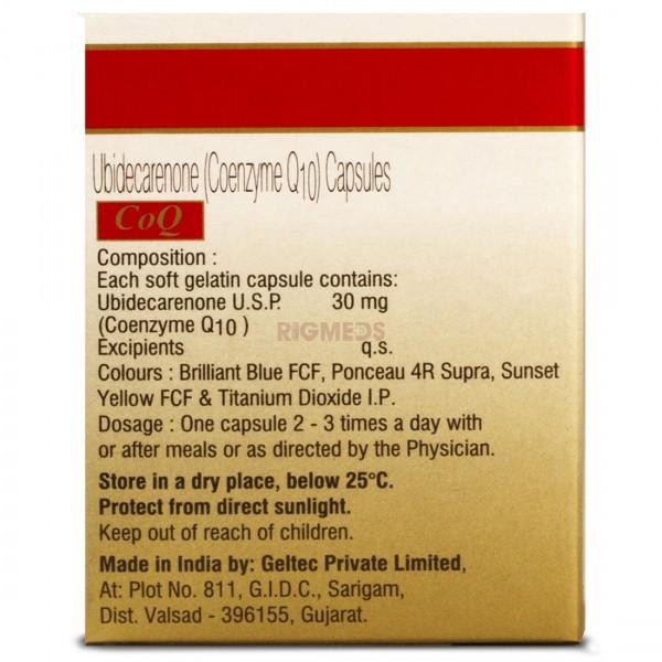 Coq Softgel Capsule (10 Capsules)