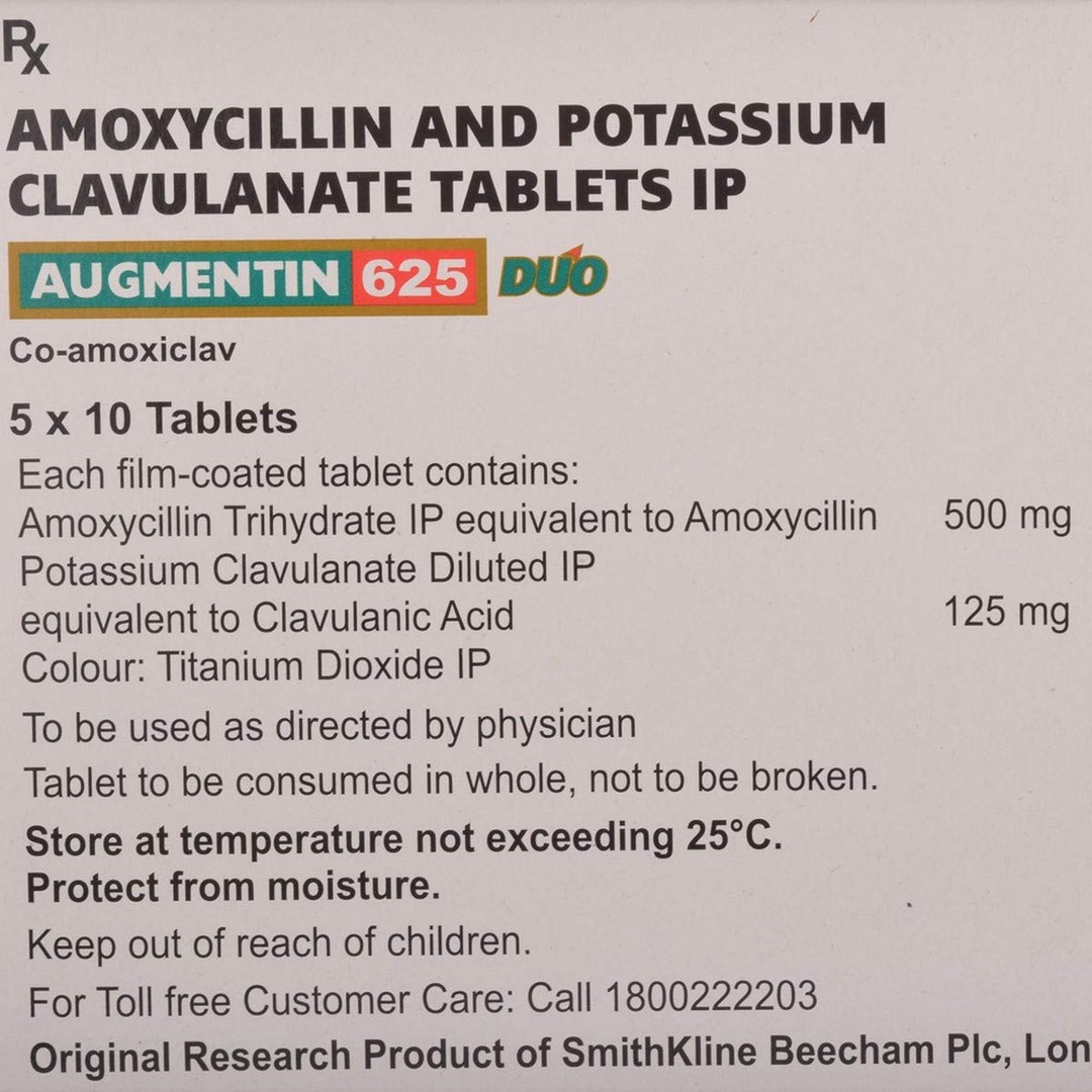 Augmentin 625 Duo Tablet
