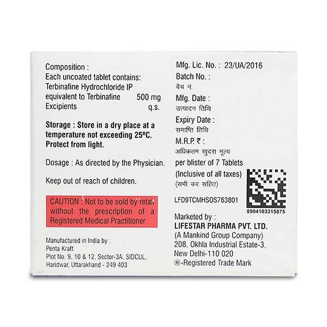 Terbinaforce 500 Tablet