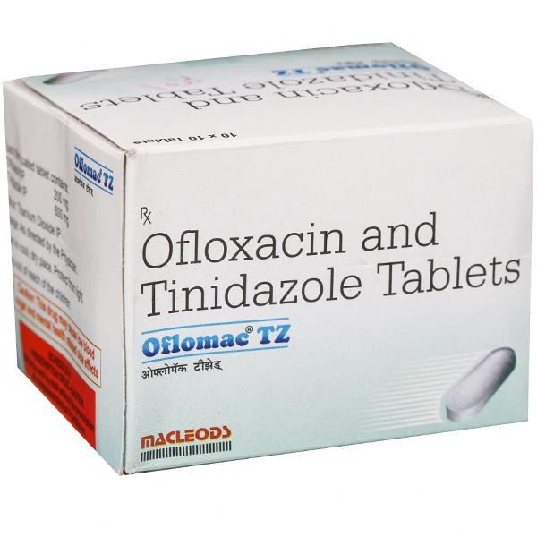Oflomac TZ 200 mg/600 mg Tablet