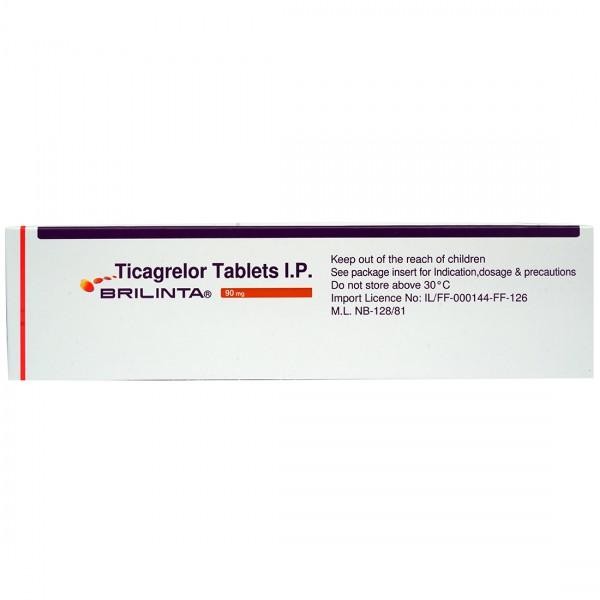 Brilinta 90Mg Tablet