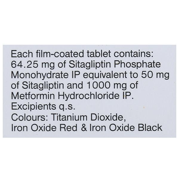 Janumet 50mg/1000mg Tablet
