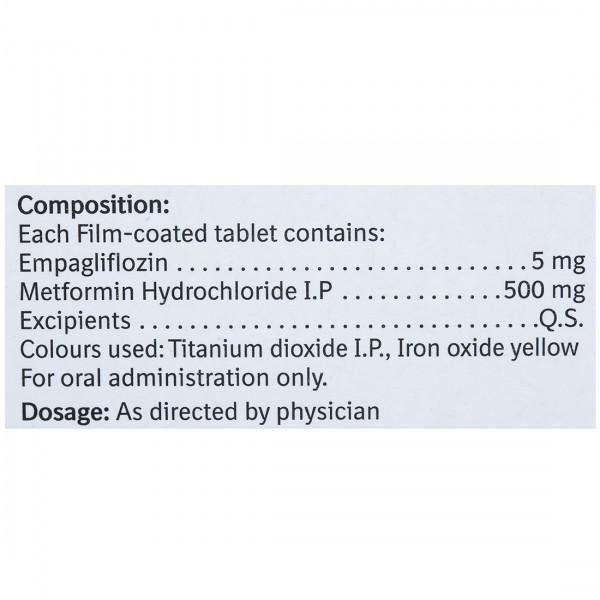 Jardiance Met 5mg/500mg Tablet