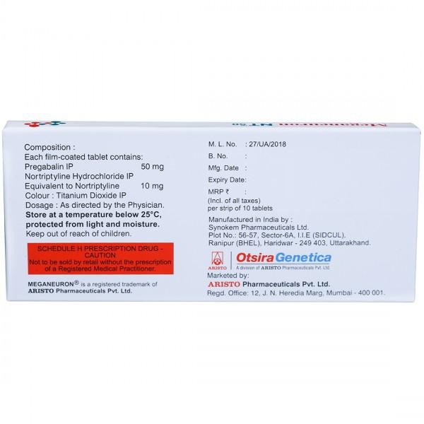 Meganeuron NT 50 Tablet