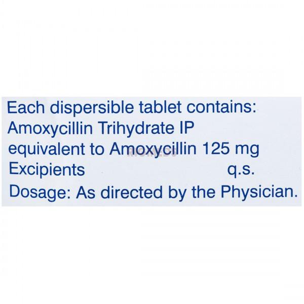 Mox Kid 125Mg Tablet