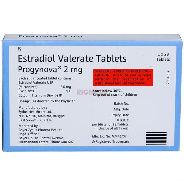Progynova 2Mg Tablet