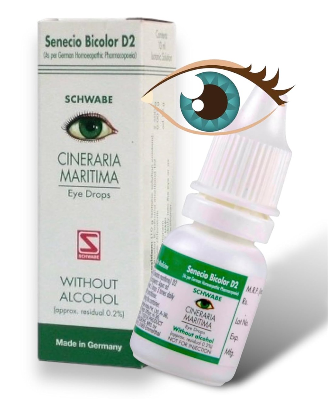 Dr.Willmar Schwabe Cineraria Maritima Without Alcohol Eye Drop